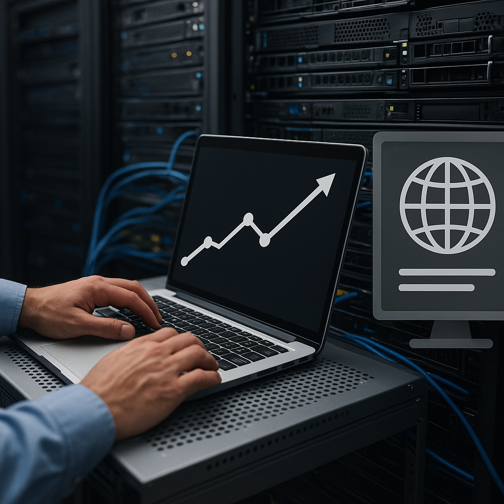 Jak skalować stronę internetową pod duży ruch
