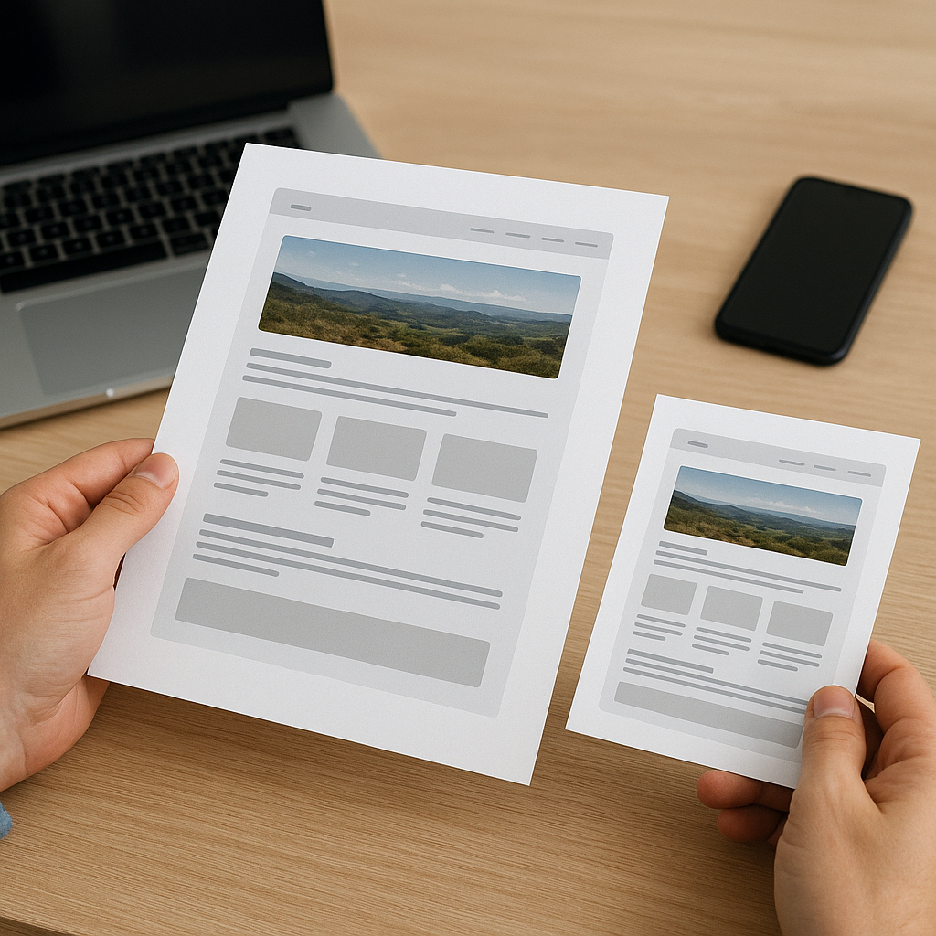 Jak zmniejszyć wagę strony o połowę