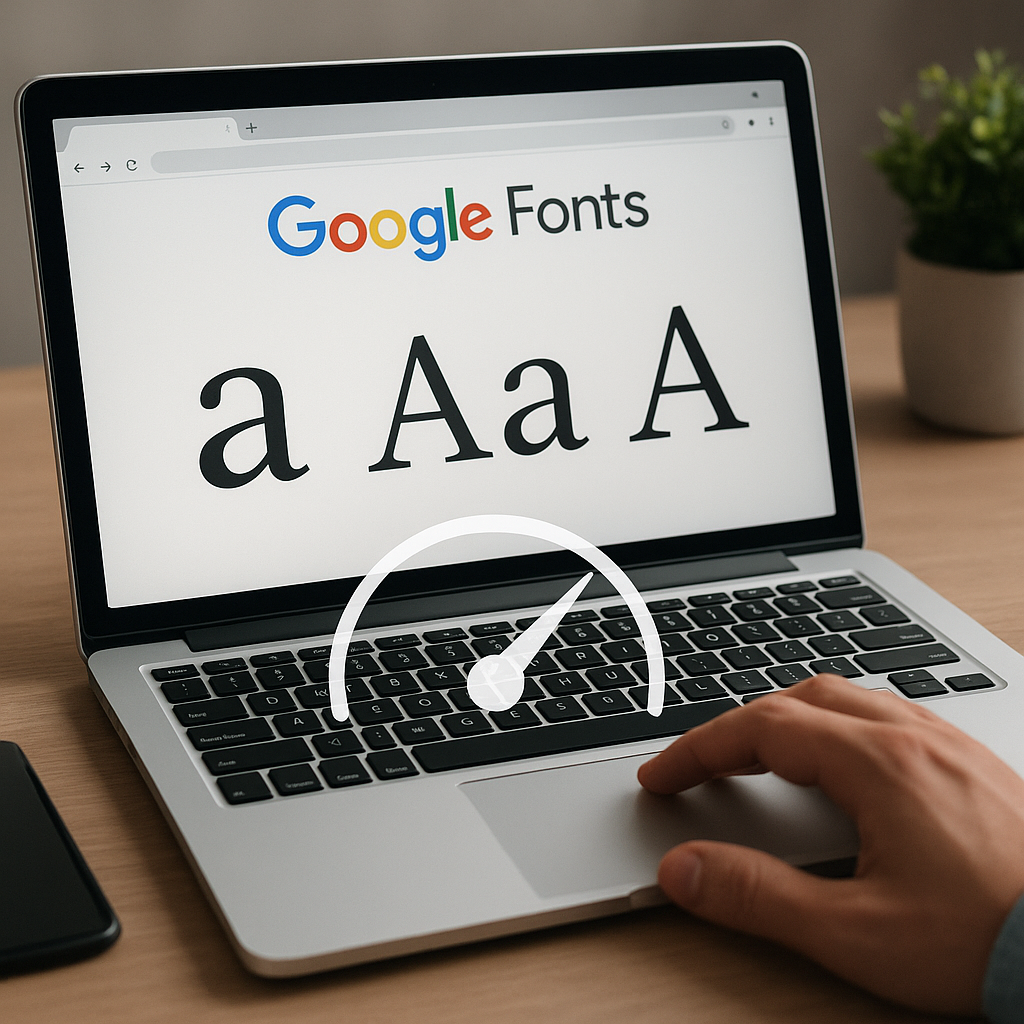 Wpływ Google Fonts na szybkość ładowania